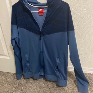 Mens large blue Nike jacket